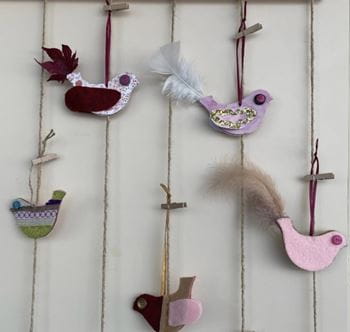 Making Bird Ornament