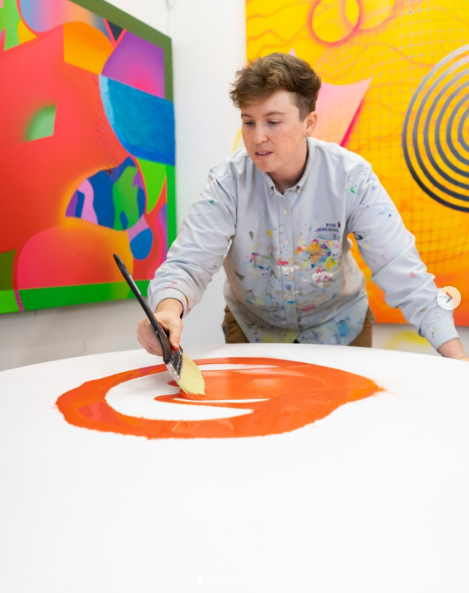 Artist mich miller painting