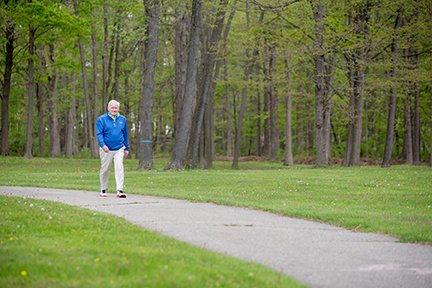 Stephen walking
