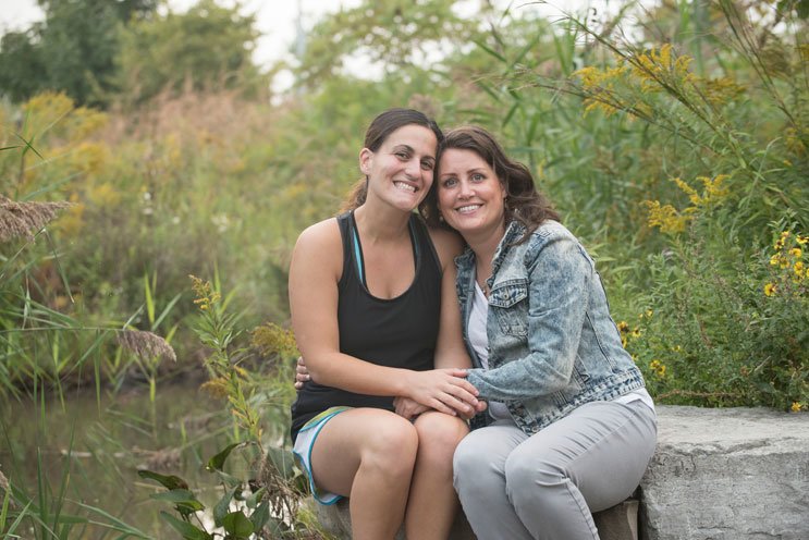 cancer patient danielle with mentor angel sasha