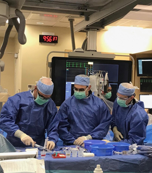 Structural Heart Providers Performing Surgery