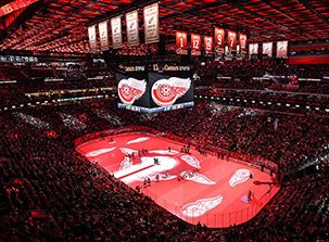Detroit Red Wings at Joe Louis Arena