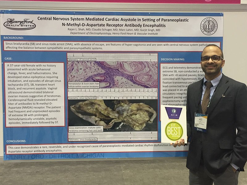 fellows winning best poster at the American College of Cardiology Scientific Sessions