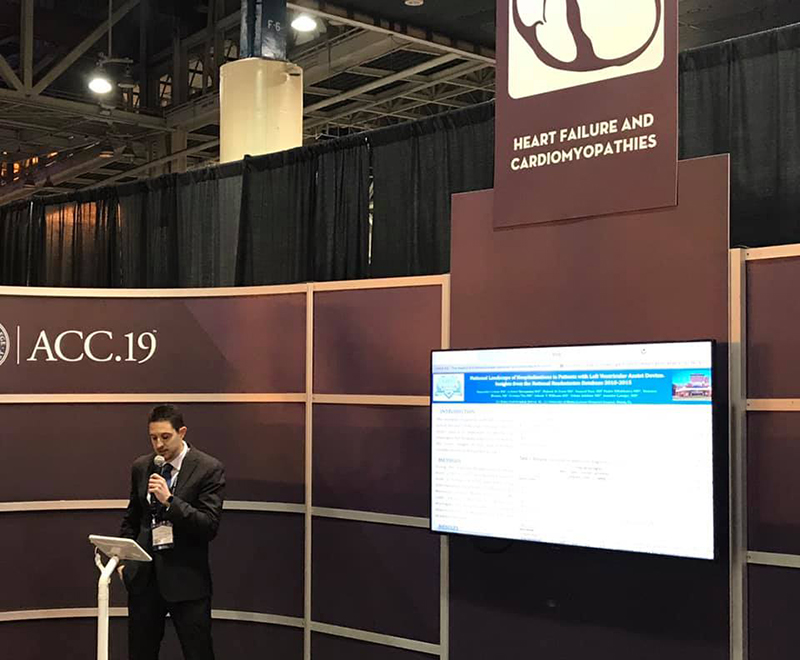 oral presentation at the American College of Cardiology