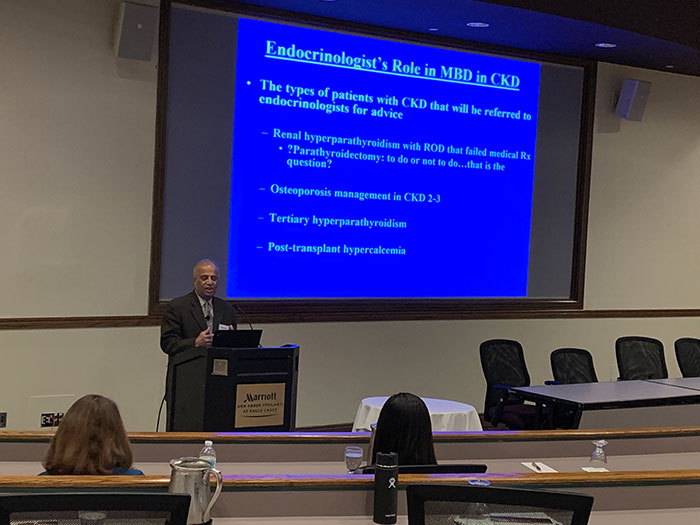 Dr. Rao speaking at the Michigan AACE meeting 10-2019