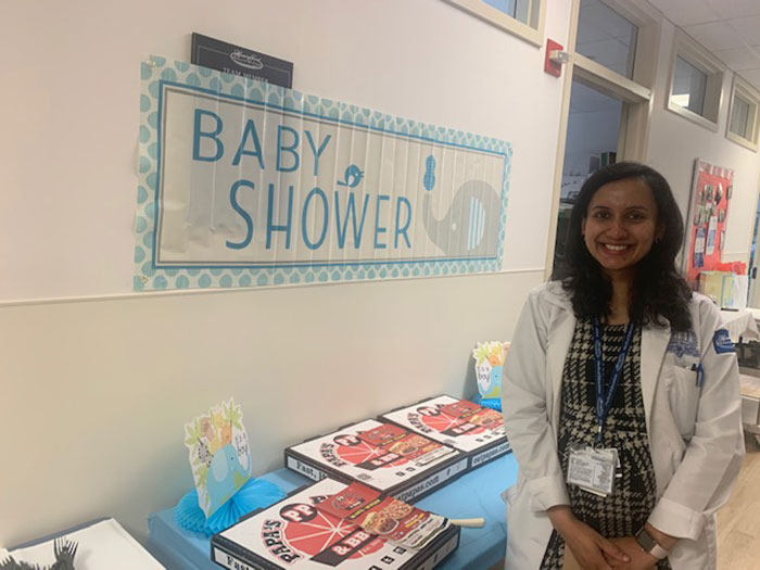 Baby shower for Dr. Todkar April 2020