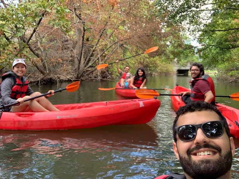 Detroit River kayak