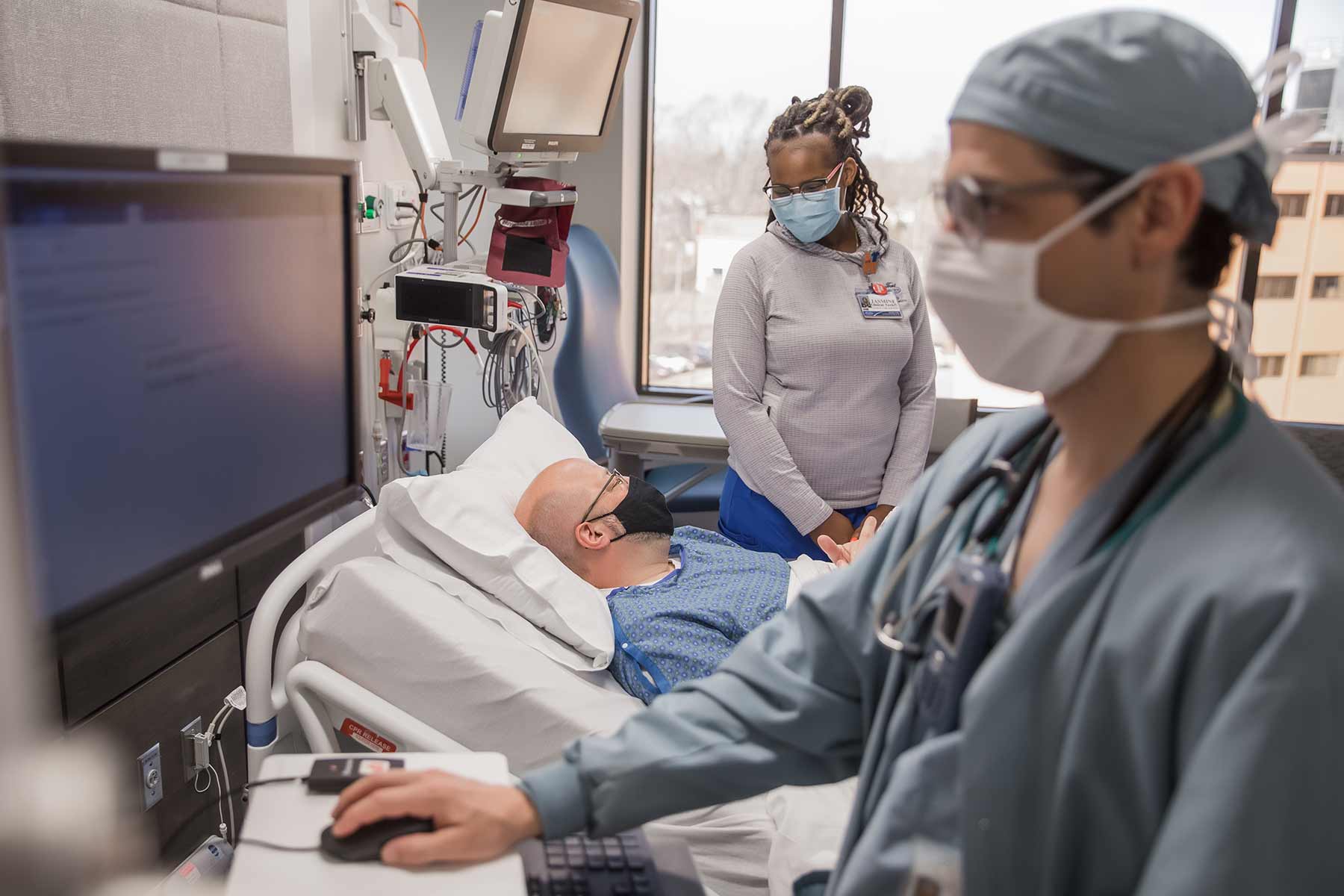 Allegiance Health Doctors with Patient