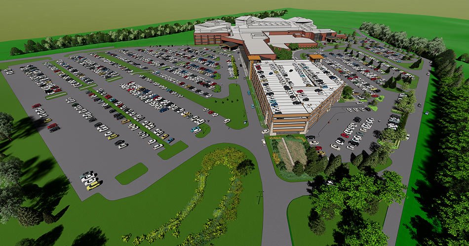 HFWB parking construction map