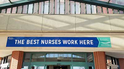 Best Nurses work here banner