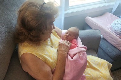 Margo w/ grandchild