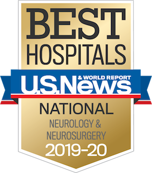 US news high performing hospital in neurology