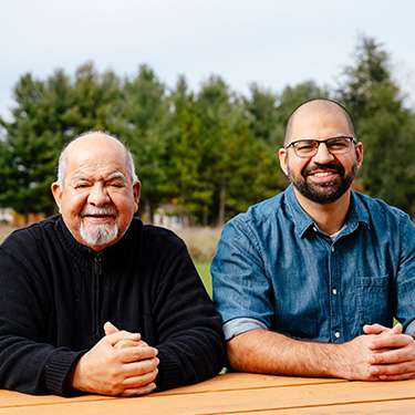 Living donor liver patients Arnulfo and Jason