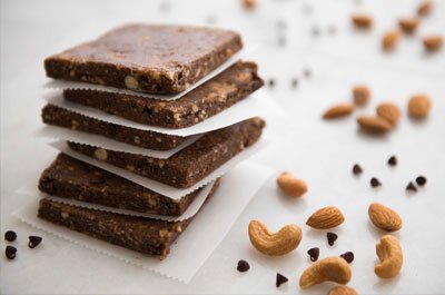 mint chocolate chip energy bars