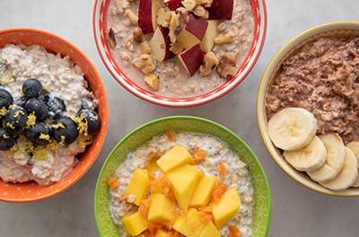 overnight oats 5 ways  recipe video