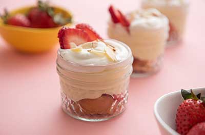 Recipe & Video: Mini pudding cups 4 ways