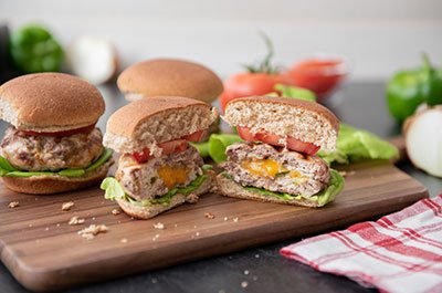 stuffed burgers