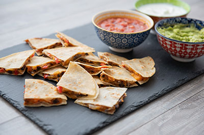 sweet potato quesadillas