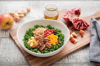 kale and farro salad