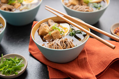 soba noodle soup