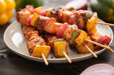 chicken kebabs