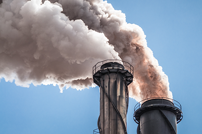 smoke stacks pollution
