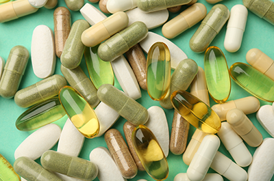 variety of supplements