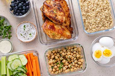 high protein meals