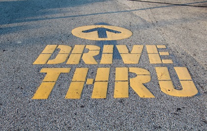 road trip drive thru