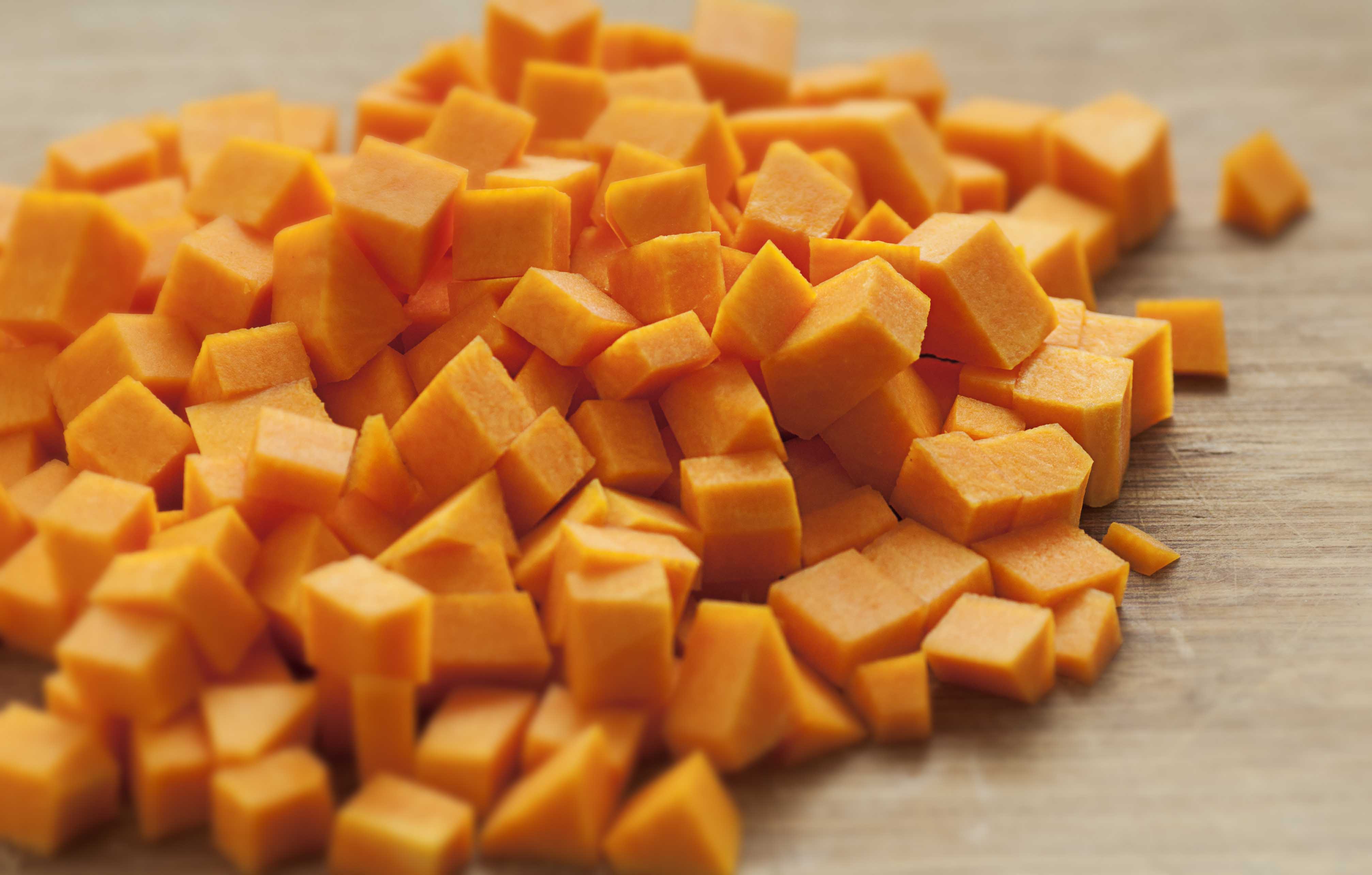 butternut squash diced