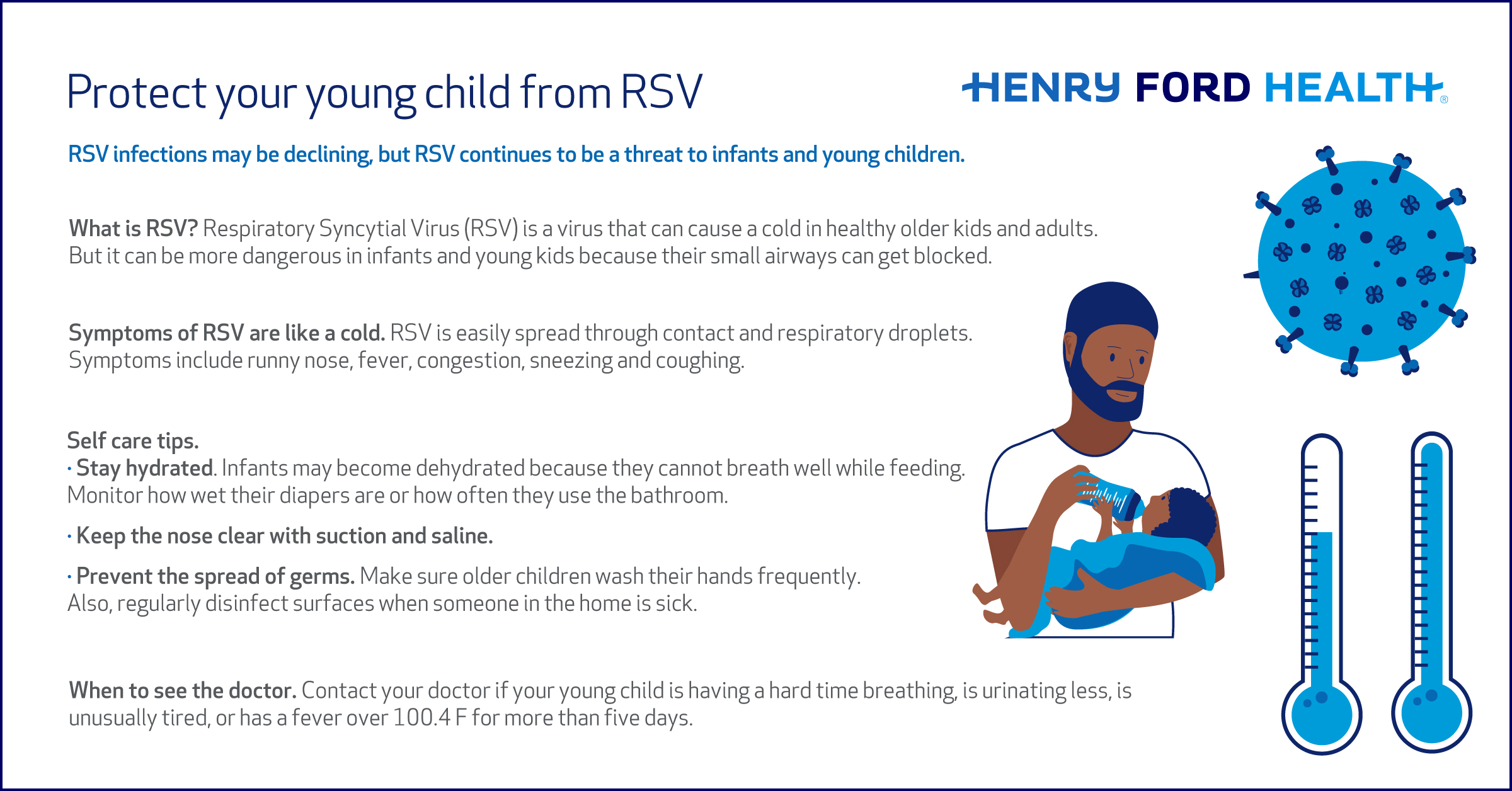 Protecting Your Young Child From RSV Henry Ford Health Detroit, MI