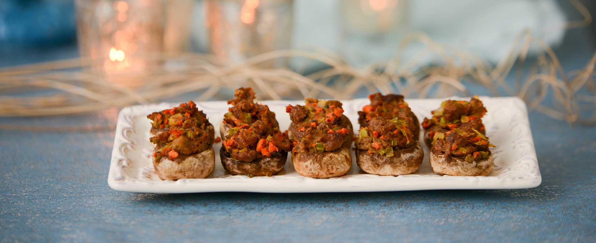 stuffed mushrooms
