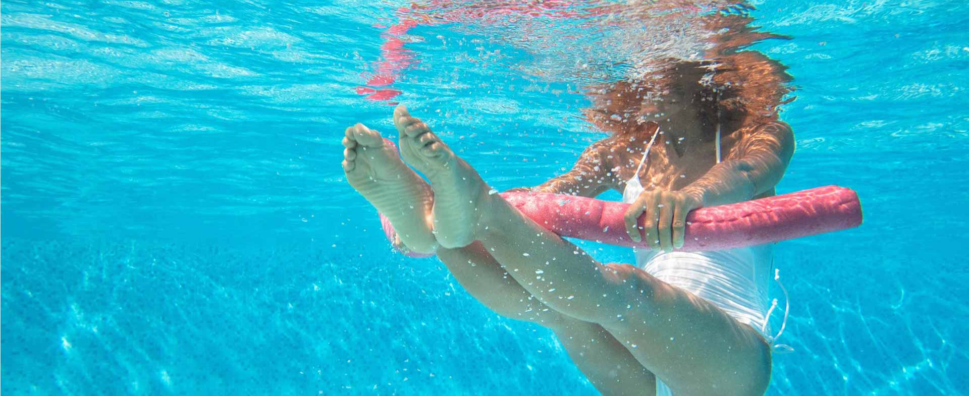 Treading water on sale workout