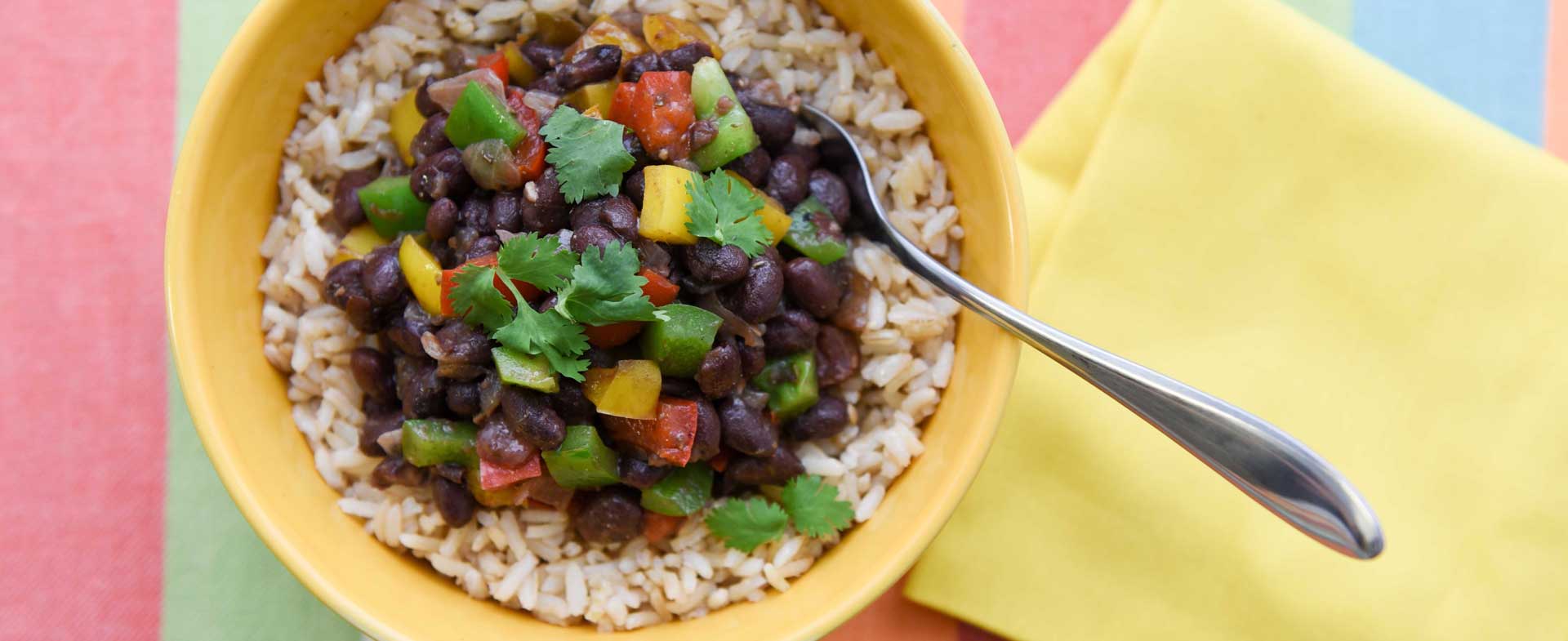 Cuban beans and rice