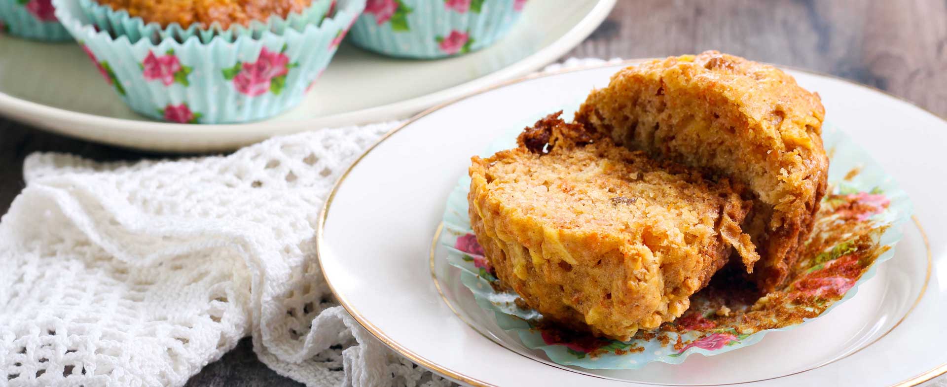 Heart Smart Carrot Raisin Muffins