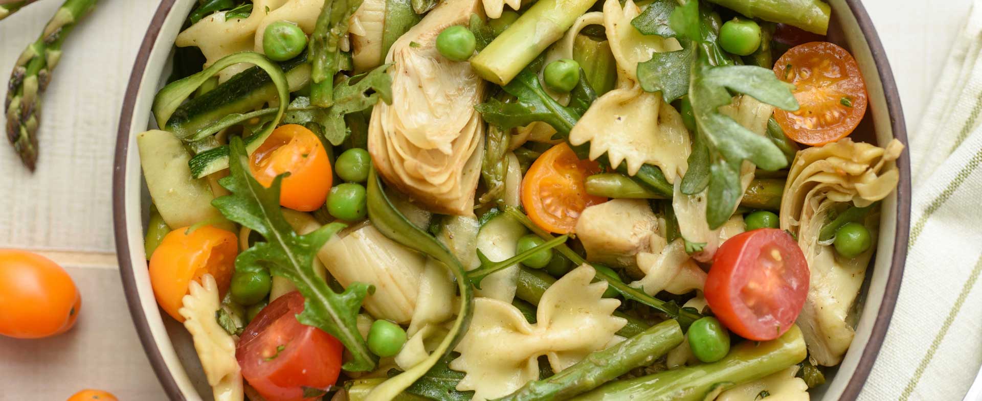 spring veggie pasta salad