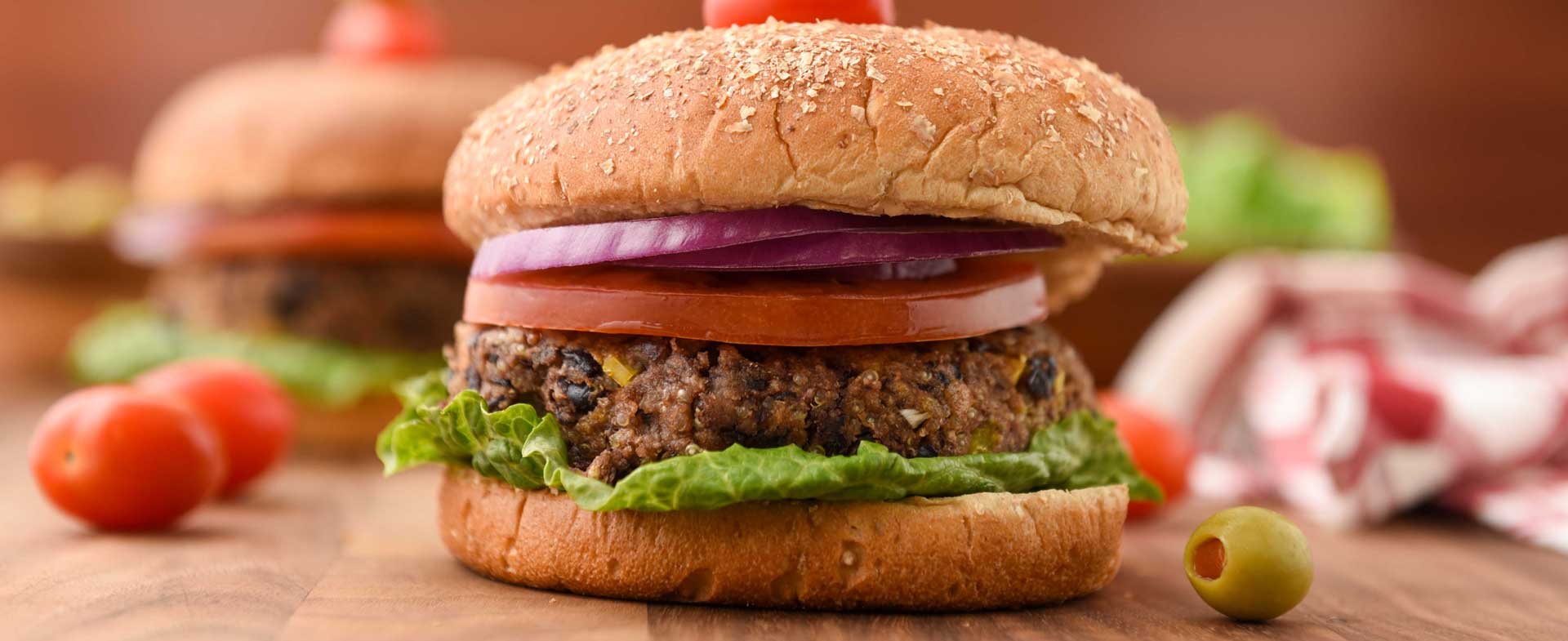 VIDEO Black Bean Quinoa Burger Recipe Henry Ford Health Detroit, MI