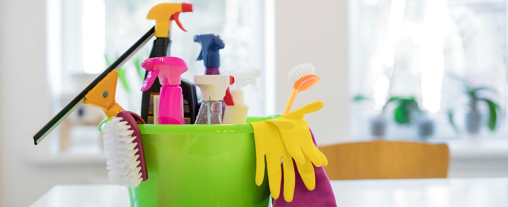 cleaning after flu supplies