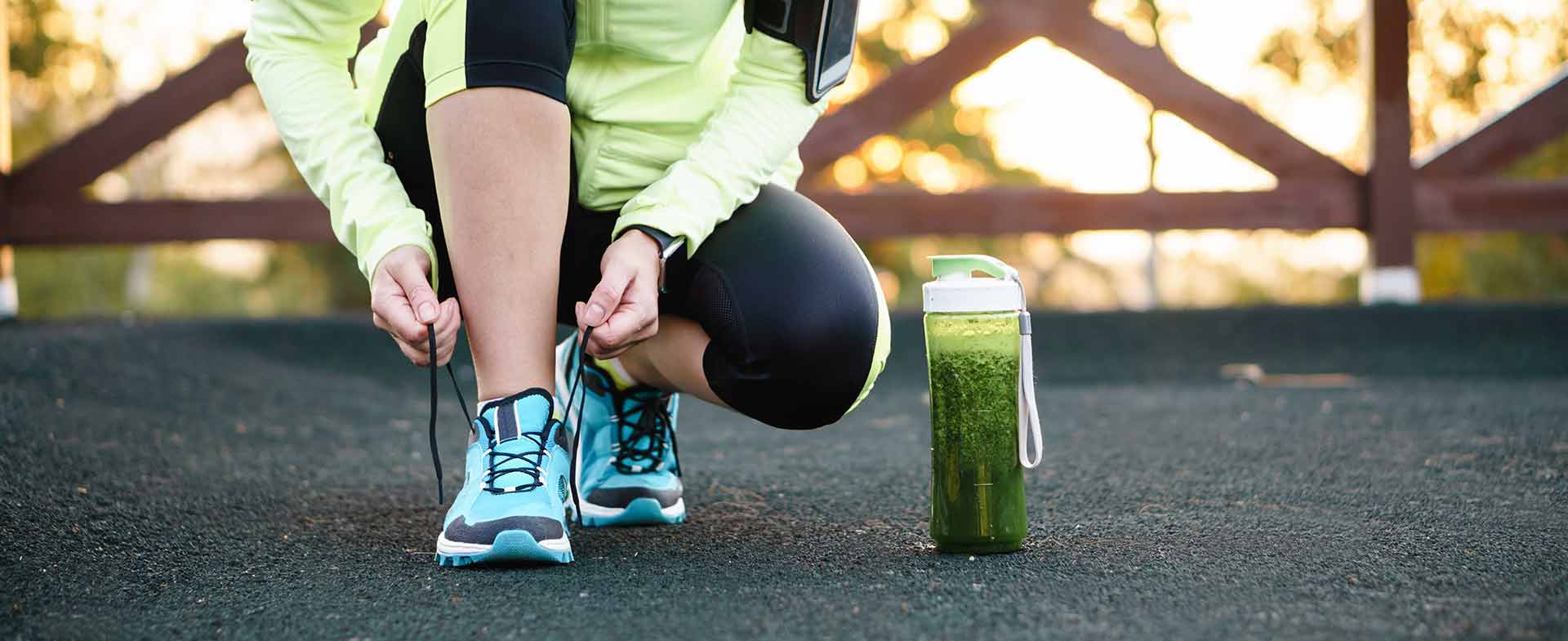 prepping for run