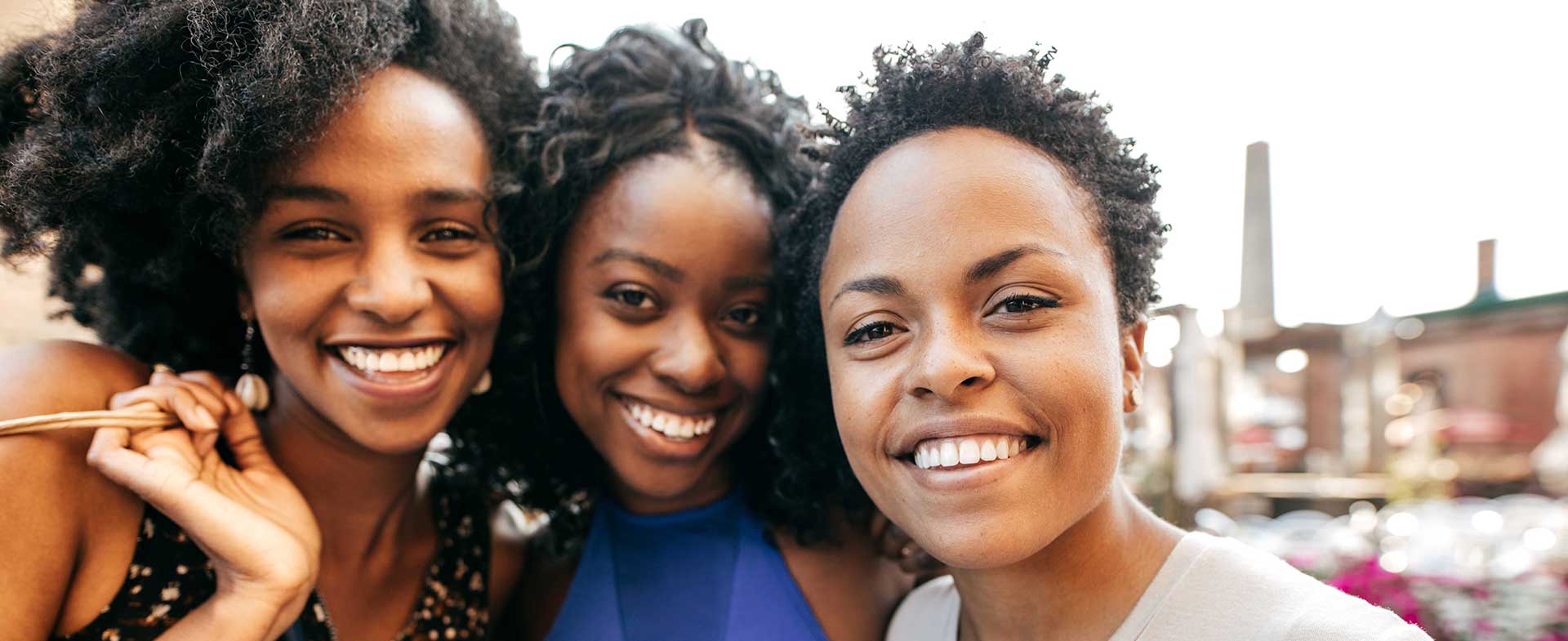 smiling group of women