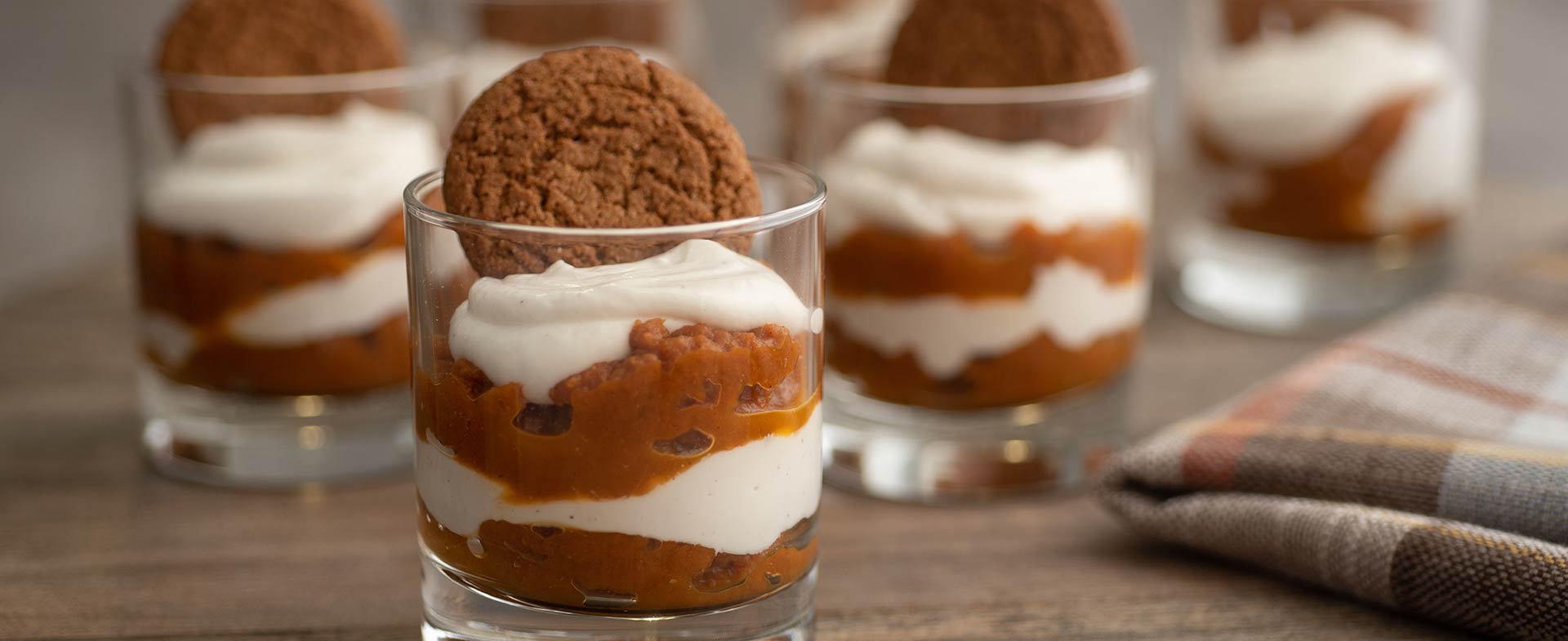 pumpkin ginger parfait recipe