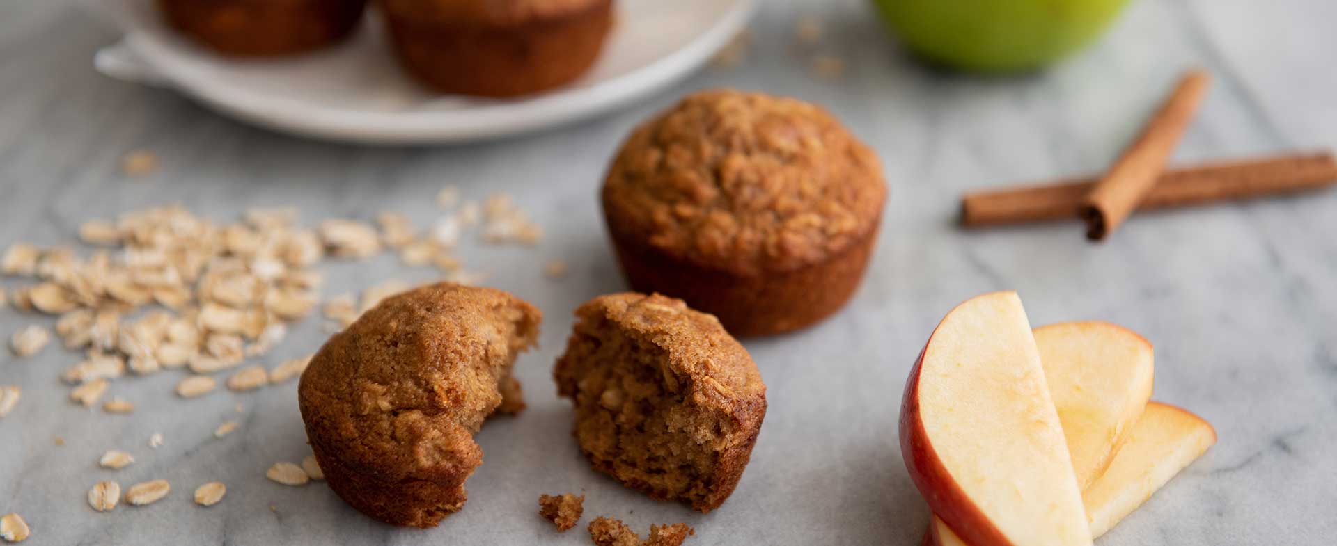 Cinnamon Applesauce Muffins Recipe