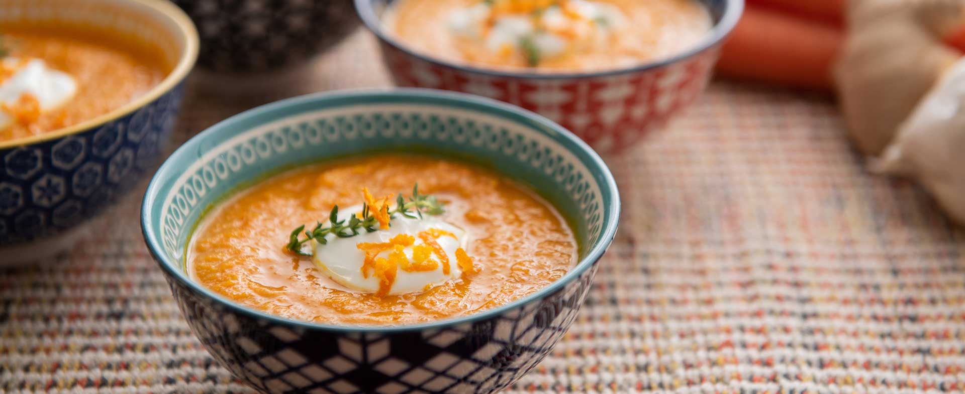 carrot ginger soup recipe