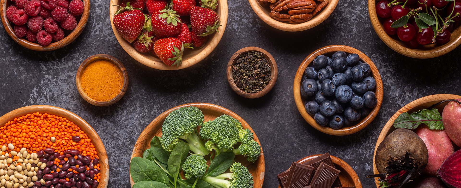 variety of antioxidants