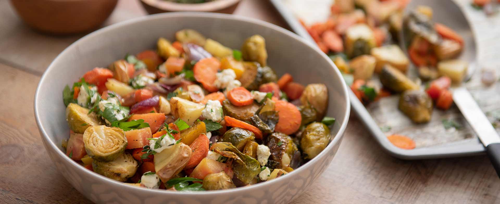 maple roasted vegetables
