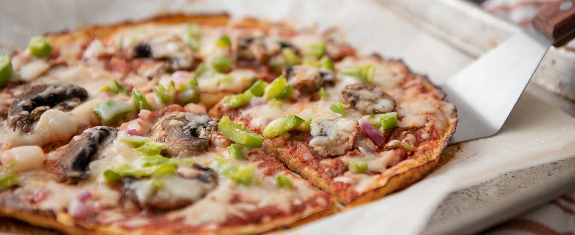 spaghetti squash pizza