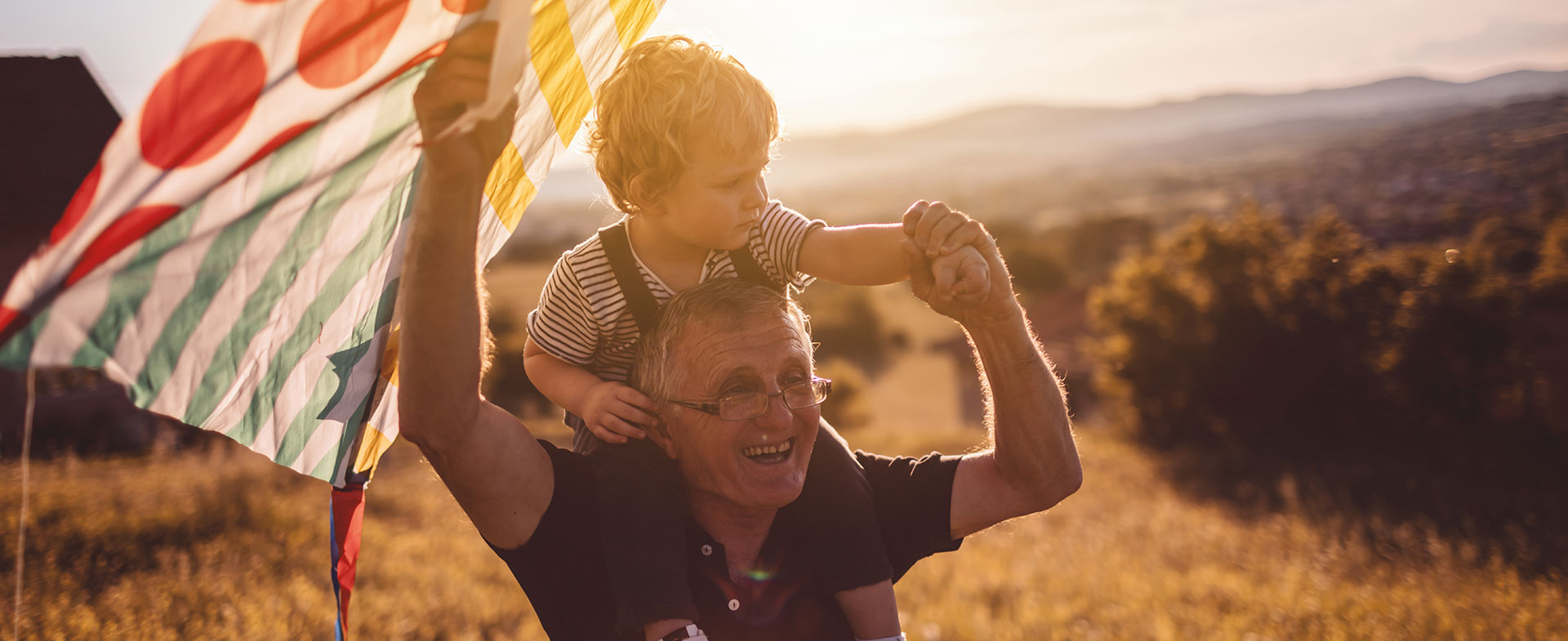 grandfather and grandson