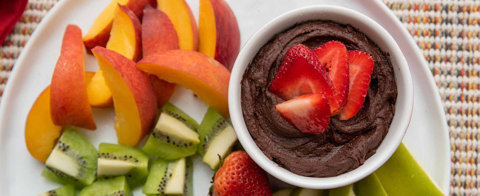chocolate hummus dip