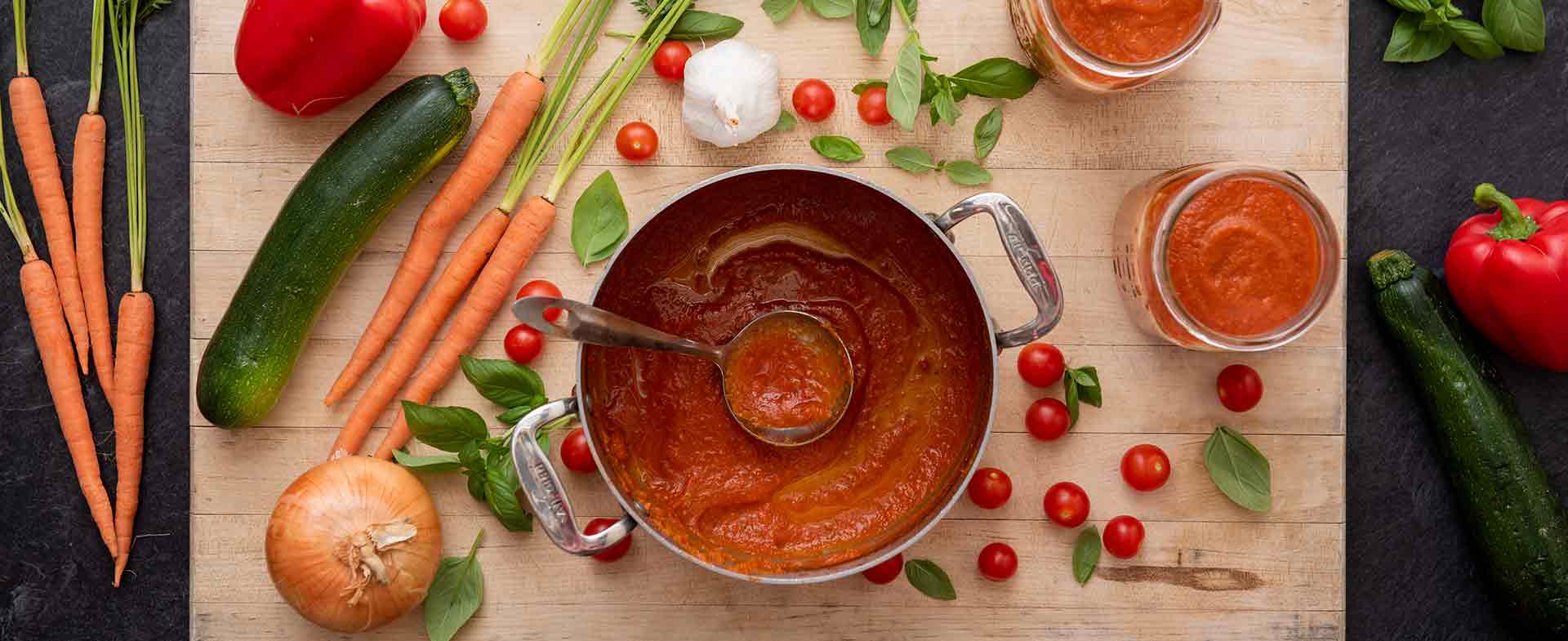 vegetable tomato sauce