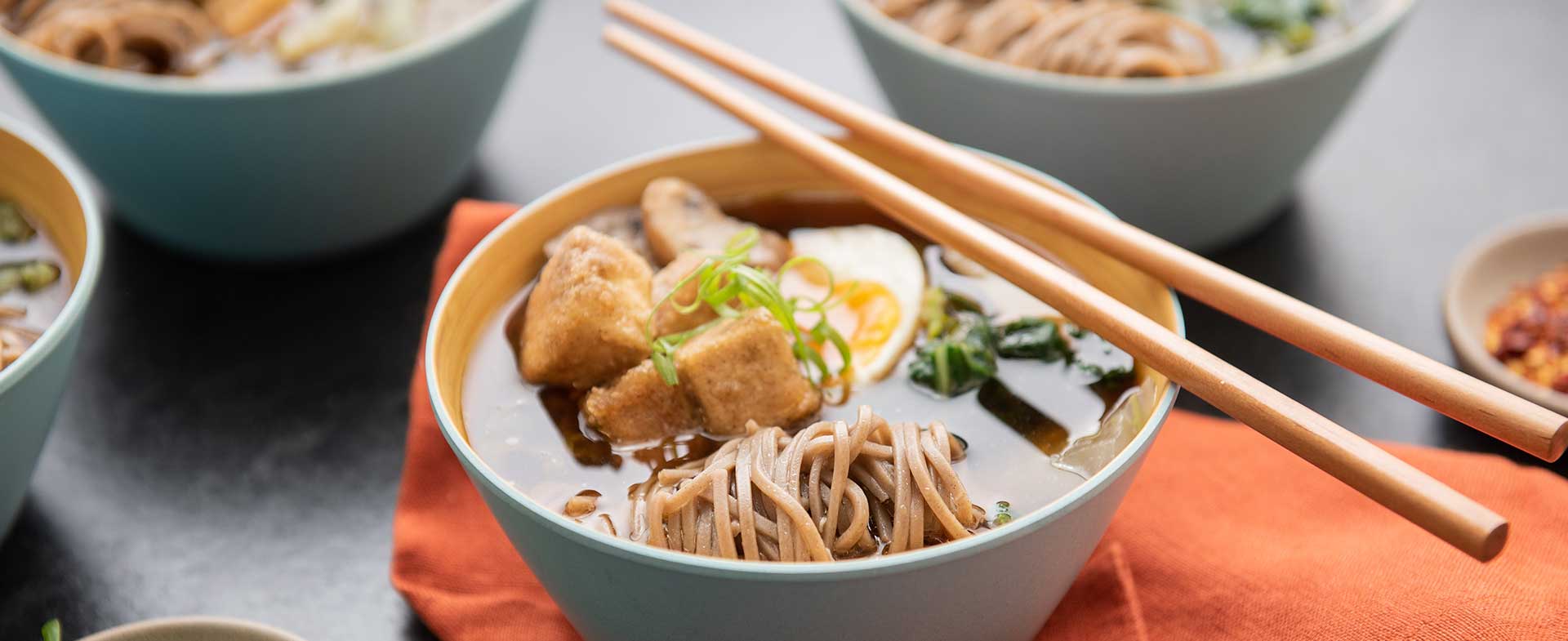 soba noodle soup